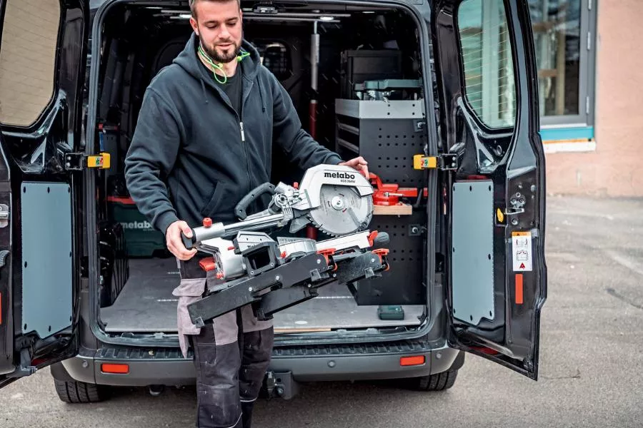 Scie à Onglets Radiale METABO KS 254 M - 1200W Ø 254 Mm - 613254000 5 Scie à Onglets Radiale METABO KS 254 M - 1200W Ø 254 Mm - 613254000 – Image 3