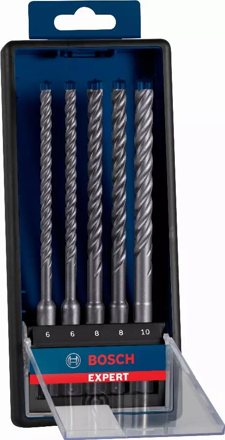 Coffret 5 Forets Béton 4 Taillants SDS-Plus 7X Expert BOSCH 6/6/8/8/10 Mm - 2608900198 3 Coffret 5 Forets Béton 4 Taillants SDS-Plus 7X Expert BOSCH 6/6/8/8/10 Mm - 2608900198