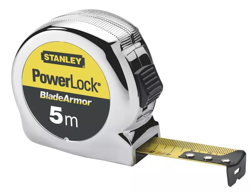Mesure STANLEY Powerlock Blade Armor - 5m X 25 Mm - 0-33-514 3 Mesure STANLEY Powerlock Blade Armor - 5m X 25 Mm - 0-33-514