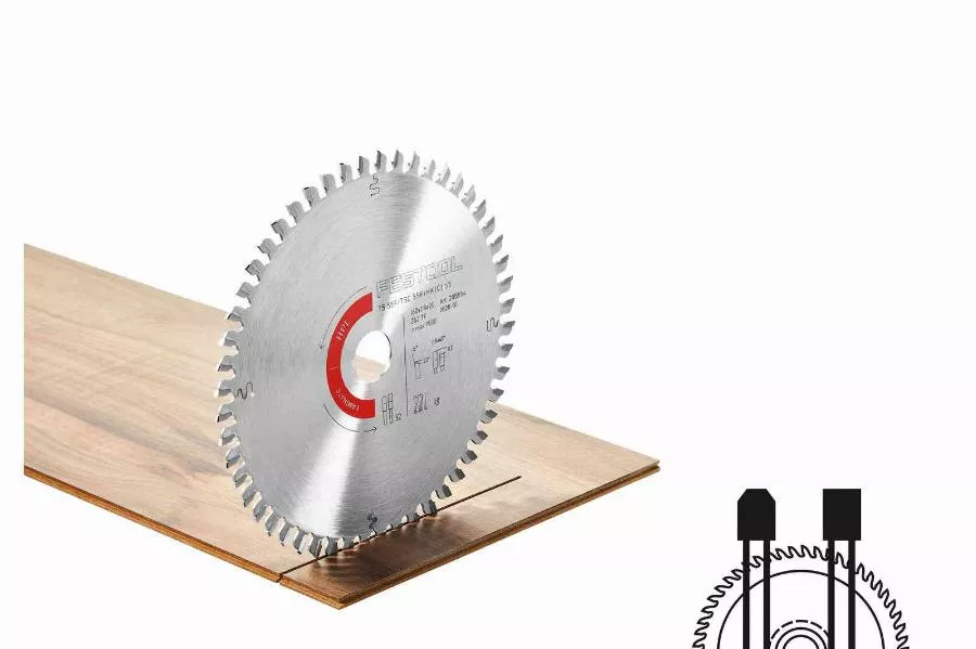 Lame De Scie Circulaire LAMINATE/HPL HW 168x1,8x20 TF 52 FESTOOL - 205766 4 Lame De Scie Circulaire LAMINATE/HPL HW 168x1,8x20 TF 52 FESTOOL - 205766 – Image 2