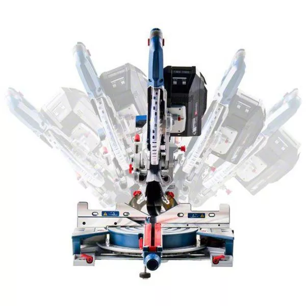 Scie à Onglet Sans Fil GCM 18V-216 DC Biturbo BOSCH PRO - Sans Batterie Ni Chargeur - 0601B47000 4 Scie à Onglet Sans Fil GCM 18V-216 DC Biturbo BOSCH PRO - Sans Batterie Ni Chargeur - 0601B47000 – Image 2