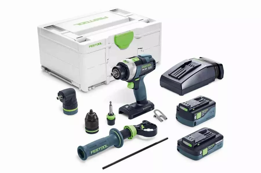 Perceuse Visseuse à Percussion TPC 18/4 5.2/4.0 I-Set FESTOOL - 577247 3 Perceuse Visseuse à Percussion TPC 18/4 5.2/4.0 I-Set FESTOOL - 577247
