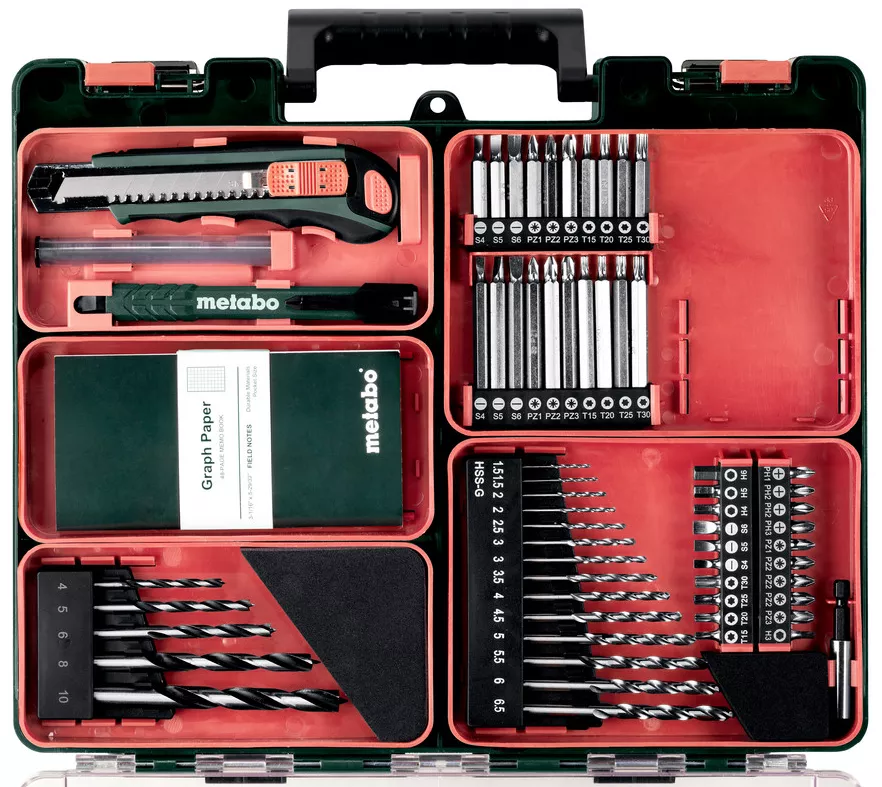 Perceuse Visseuse Sans Fil 12V Powermaxx BS Basic Set METABO - 600080880 5 Perceuse Visseuse Sans Fil 12V Powermaxx BS Basic Set METABO - 600080880 – Image 3