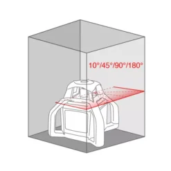 Niveau Laser Bravo Rotativo METRICA Rouge - 61385 -Maxoutil Soldes 61385 4