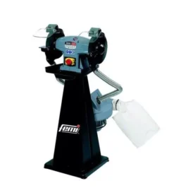 Touret FEMI 196/M - 450 W Triphasé - Ø 150x25x16 Mm - Meule Comprise - 8005132 5 Touret FEMI 196/M - 450 W Triphasé - Ø 150x25x16 Mm - Meule Comprise - 8005132 -Maxoutil Soldes 8005132 196 m combinaison meuleuse polisseuse d etabli industrial incl extraction 450w 400v