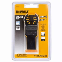 Lame Titanium DEWALT 30X43MM BIM Pour Multi-Cutter - DT20707 7 Lame Titanium DEWALT 30X43MM BIM Pour Multi-Cutter - DT20707 -Maxoutil Soldes AEA10132 3