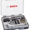 Coffret Drill And Drive BOSCH - 3 En 1 : Pré-perçage, Fraisage Et Vissage - 2607002786 1 Coffret Drill And Drive BOSCH - 3 En 1 : Pré-perçage, Fraisage Et Vissage - 2607002786 -Maxoutil Soldes AEA11004 1