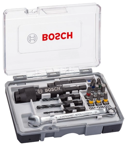 Coffret Drill And Drive BOSCH - 3 En 1 : Pré-perçage, Fraisage Et Vissage - 2607002786 3 Coffret Drill And Drive BOSCH - 3 En 1 : Pré-perçage, Fraisage Et Vissage - 2607002786