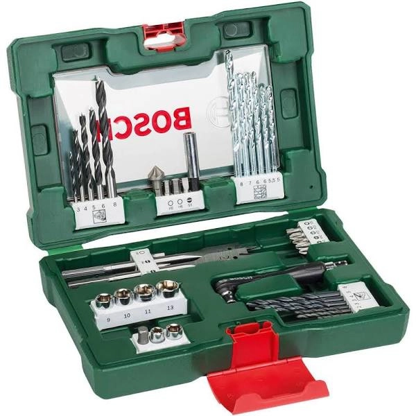 Coffret V-Line 41 Pièces BOSCH Pour Perçage Et Vissage Avec Renvoi D’angle - 2607017316 3 Coffret V-Line 41 Pièces BOSCH Pour Perçage Et Vissage Avec Renvoi D’angle - 2607017316