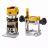 Affleureuse-défonceuse XR 18V BL 6-8 Mm DEWALT - En Coffret - Sans Batterie Ni Chargeur - DCW604NT-QW