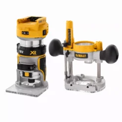 Affleureuse-défonceuse XR 18V BL 6-8 Mm DEWALT - En Coffret - Sans Batterie Ni Chargeur - DCW604NT-QW