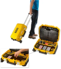 Valise De Maintenance STANLEY - A Roulettes Contenant Plus De 100 Pieces - FMST1-75530 -Maxoutil Soldes BDA10059 1