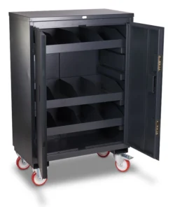 Armoire Mobile Fittings Cabinet ARMORGARD 1010x550x1575 Mm - FC4 -Maxoutil Soldes BDA10158 3