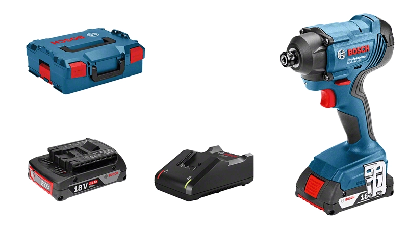 Visseuse à Chocs GDR 18V-160 BOSCH - 2 Batteries 2.0Ah Li-ion + Chargeur - 06019G5100 4 Visseuse à Chocs GDR 18V-160 BOSCH - 2 Batteries 2.0Ah Li-ion + Chargeur - 06019G5100 – Image 2