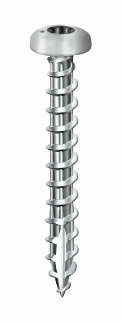 Vis Bois Rocket Torx à Tête Ronde Filetage Total VYNEX - Acier Zingué