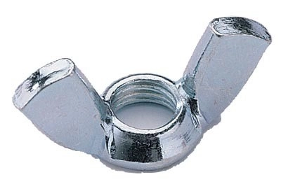 Écrous à Oreilles LENNIE - Acier Zingué Blanc - 1100 3 Écrous à Oreilles LENNIE - Acier Zingué Blanc - 1100