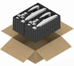 Pack De 4 Crémones Dualis CROISEE DS + 4 Guides - 2500 Mm Noir - DS7214-013 -Maxoutil Soldes CRE30055 2