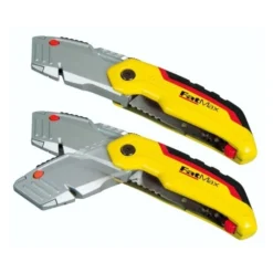 Stanley Couteau Lame Trapèze Rétractable FATMAX Ouverture 1 Main - 0-10-825 -Maxoutil Soldes CWA30011 1
