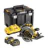 Scie Circulaire 2.0 XR FLEXVOLT 54V 2Ah Li-Ion Brushless Compatible Rail De Guidage DEWALT - 190mm - 2 Batteries - Coffret TSTAK - DCS579T2-QW -Maxoutil Soldes DEW00011 1