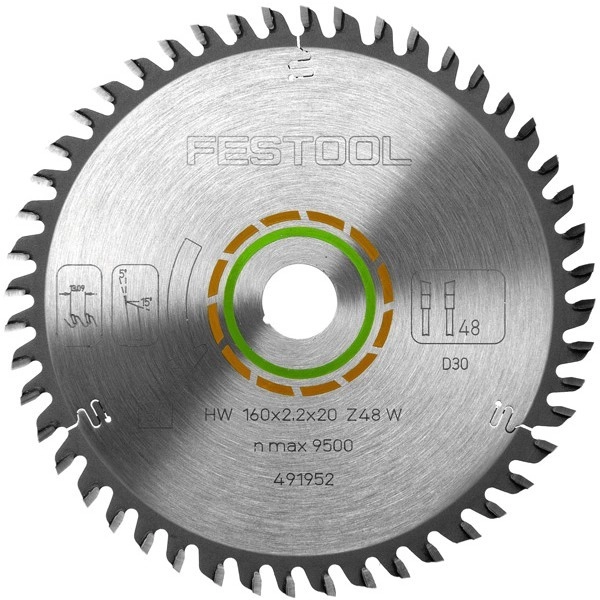 Lame De Scie Circulaire FESTOOL - Bois - Ø190 Mm - 48 Dents - 492050 4 Lame De Scie Circulaire FESTOOL - Bois - Ø190 Mm - 48 Dents - 492050 – Image 2
