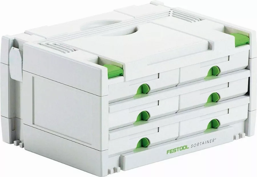 Sortainer FESTOOL SYS3-SORT/6 - 6 Tiroirs - 491984 3 Sortainer FESTOOL SYS3-SORT/6 - 6 Tiroirs - 491984