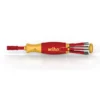 Tournevis Porte Embout Slim VDE 75 Mm WIHA Liftup - 6 Embouts FENTE /PH /XENO PZ2 - 38611 -Maxoutil Soldes EGA20050 1