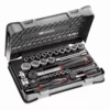 Coffret Mixte Cliquet + Douilles 1/4 " Et 1/2" 6 Pans Métriques FACOM - RS.161-1PB -Maxoutil Soldes FAC30974 2