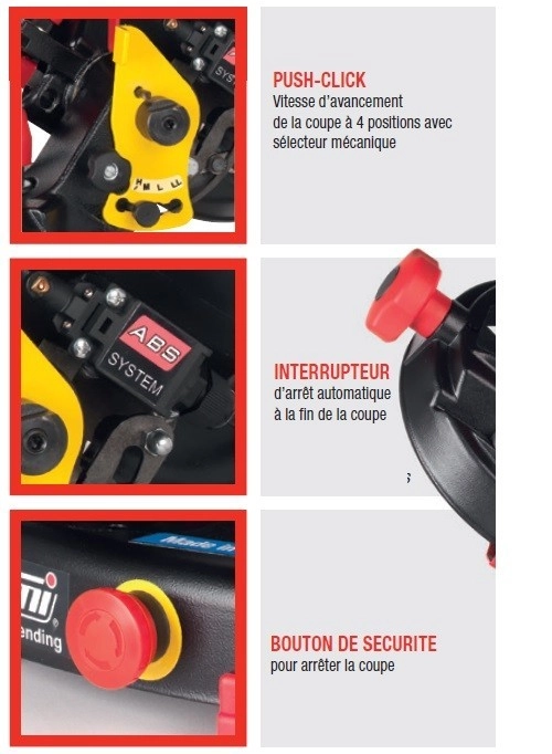 Scie à Ruban Métal FEMI Descente Auto Coupe Rapide +50% -coupe Max. 120mm - ABSNG120XL 5 Scie à Ruban Métal FEMI Descente Auto Coupe Rapide +50% -coupe Max. 120mm - ABSNG120XL – Image 3