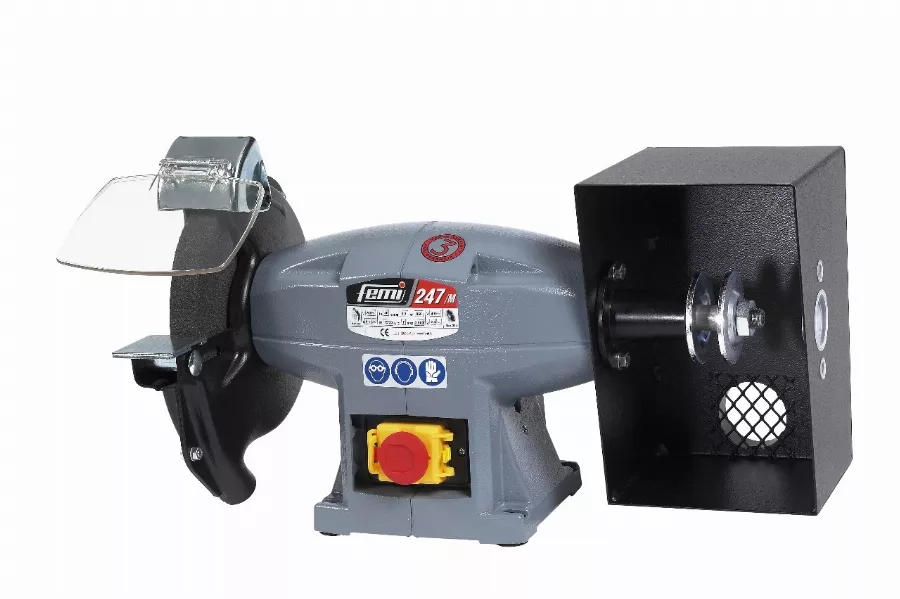 Touret Meule/brosse FEMI - 200x25x20mm - Sans Brosse - 247/M 3 Touret Meule/brosse FEMI - 200x25x20mm - Sans Brosse - 247/M