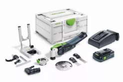 Outil Oscillant OSC 18 HPC Li 4,0 El-Set VECTURO FESTOOL + Batterie + Chargeur + Accessoires - 576593 -Maxoutil Soldes FEST2562 1