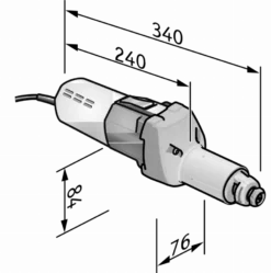 Meuleuse Droite H 1105 VE FLEX - 269956 5 Meuleuse Droite H 1105 VE FLEX - 269956 -Maxoutil Soldes FLE00003 2