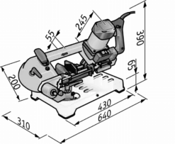 Scie à Ruban 850W SBG 4910 FLEX - 390518 -Maxoutil Soldes FLE00031 14