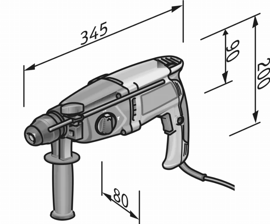 Marteau Universel SDS-plus FHE 2-22 FLEX - En L-Boxx - 413674 5 Marteau Universel SDS-plus FHE 2-22 FLEX - En L-Boxx - 413674 – Image 3