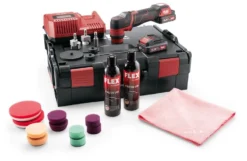 Polisseuse 18V PXE 80 10.8-EC/2.5 P-Set FLEX - 2 Batteries + Chargeur + Coffret + 19 Accessoires - 469076 -Maxoutil Soldes FLE00136 0