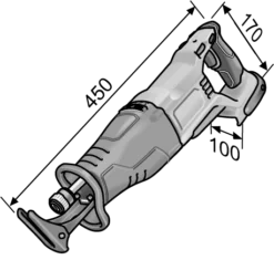 Scie Sabre Pendulaire 18V RSP DW 18.0-EC/5.0 Set FLEX - En Coffret 2 Batterie +chargeur - 469084 -Maxoutil Soldes FLE00137 10