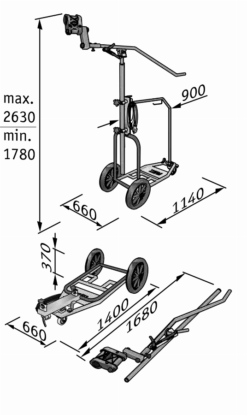 Poste De Travail Mobile Pour Systèmes De Ponçage GM 340 FLEX - 473278 -Maxoutil Soldes FLE00142 7