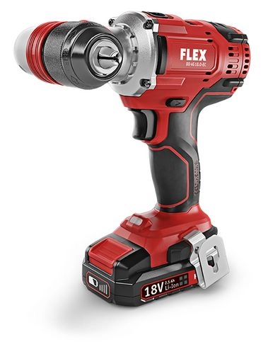 Perceuse Visseuse 18V DD 4G 18.0-EC/5.0 Set FLEX - 2 Batteries + Chargeur + Coffret + Accessoires - 482757 3 Perceuse Visseuse 18V DD 4G 18.0-EC/5.0 Set FLEX - 2 Batteries + Chargeur + Coffret + Accessoires - 482757