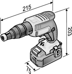 Visseuse Plaquiste 18V DW 45 18.0-EC C FLEX - Sans Batterie Ni Chargeur - 491276