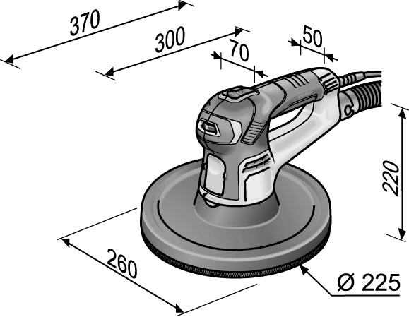 Ponceuse Handy Giraffe GCE 6-EC Kit FLEX - 504114 7 Ponceuse Handy Giraffe GCE 6-EC Kit FLEX - 504114 â Image 5