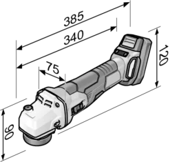 Moteur De Base Sans Fil TRINOXFLEX 18,0 V BME 18.0-EC C FLEX - 504491