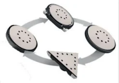 Ponceuse GCE 6-EC Kit Handy Giraffe FLEX 4 Têtes - 920344 -Maxoutil Soldes FLE00323 2