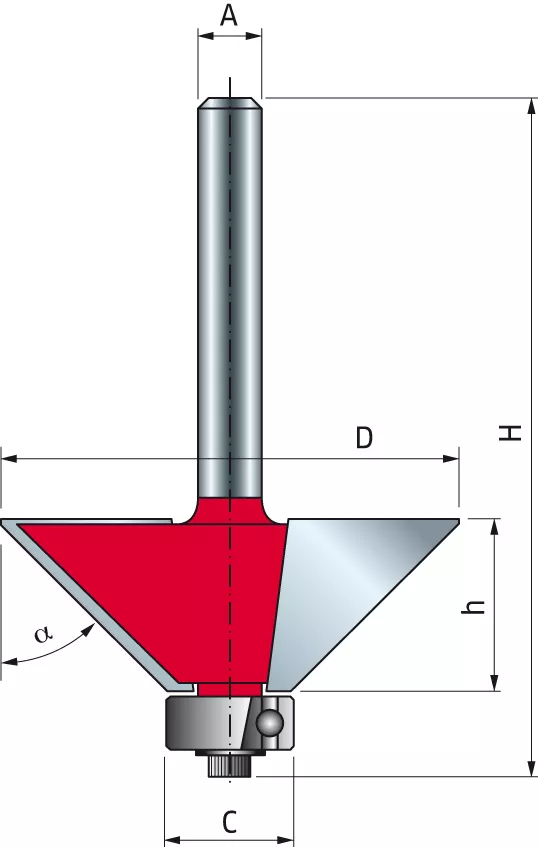 Mèche à Chanfreiner FREUD - Ø25 H8/41 AL6 Z2 - F03FR01931 -40-90406P 4 Mèche à Chanfreiner FREUD - Ø25 H8/41 AL6 Z2 - F03FR01931 -40-90406P – Image 2