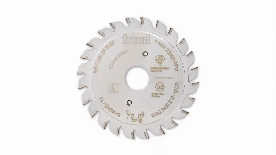 Lame D'inciseur Extensible Standard En Diamant Polycri. FREUD - Ø120 2,8-3,6 AL22 Z12+12 - F03FS09637 -DLI16MABH6 3 Lame D'inciseur Extensible Standard En Diamant Polycri. FREUD - Ø120 2,8-3,6 AL22 Z12+12 - F03FS09637 -DLI16MABH6