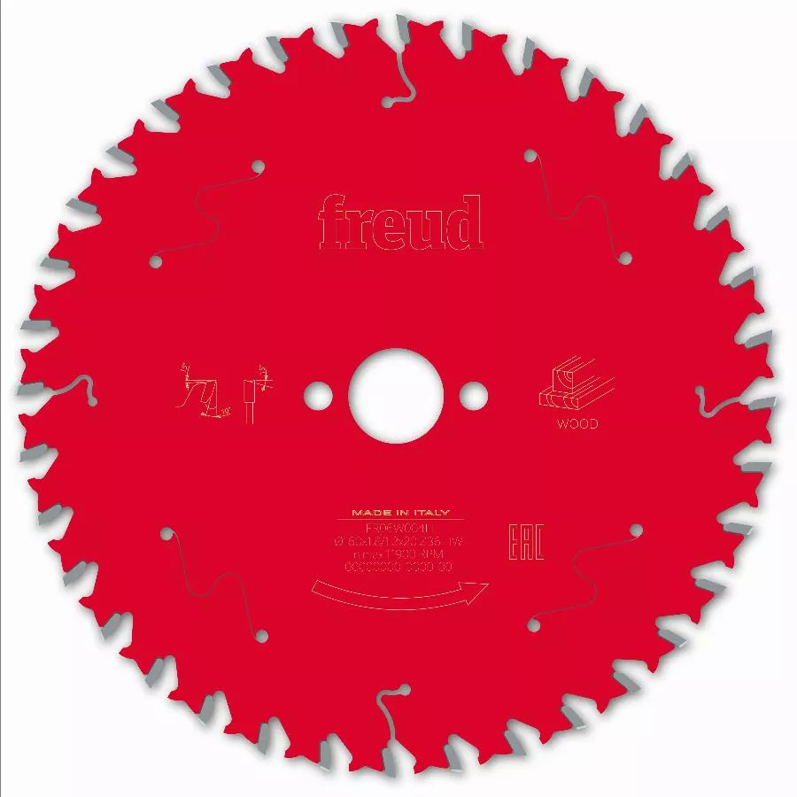 Lame Pour Scie Circulaire Portative Filaire/sans Fil FREUD - Ø160 1,8/1,3 A20 Z36 BA 10° - F03FS09676 -FR06W004H 4 Lame Pour Scie Circulaire Portative Filaire/sans Fil FREUD - Ø160 1,8/1,3 A20 Z36 BA 10° - F03FS09676 -FR06W004H – Image 2
