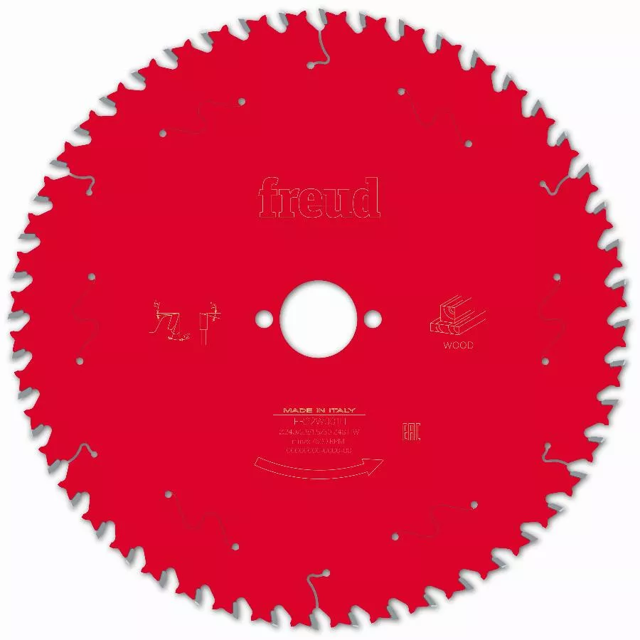 Lame Pour Scie Circulaire Portative FREUD - Ø240 2,8/1,8 AL30 Z48 BA 15° - F03FS09739 -FR22W001H 3 Lame Pour Scie Circulaire Portative FREUD - Ø240 2,8/1,8 AL30 Z48 BA 15° - F03FS09739 -FR22W001H