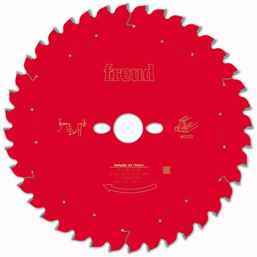 Lame Pour Scie Circulaire Portative FREUD - Ø250 2,4/1,8 AL30 Z40 BA -5° - F03FS09753 -FR23W001M 3 Lame Pour Scie Circulaire Portative FREUD - Ø250 2,4/1,8 AL30 Z40 BA -5° - F03FS09753 -FR23W001M