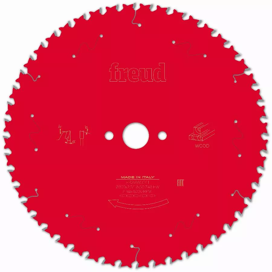 Lame Pour Scie Circulaire Portative FREUD - Ø300 2,5/1,8 AL30 Z48 BA 15° - F03FS09784 -FR28W001T 3 Lame Pour Scie Circulaire Portative FREUD - Ø300 2,5/1,8 AL30 Z48 BA 15° - F03FS09784 -FR28W001T