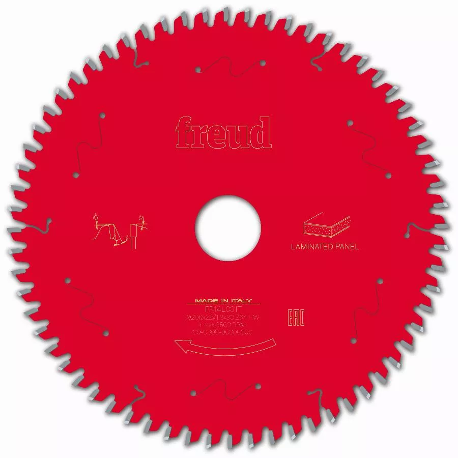 Lame Pour Scie Circulaire Portative FREUD - Ø200 2,5/1,8 AL30 Z64 BA -2° - F03FS09803 -FR14L001T 4 Lame Pour Scie Circulaire Portative FREUD - Ø200 2,5/1,8 AL30 Z64 BA -2° - F03FS09803 -FR14L001T – Image 2
