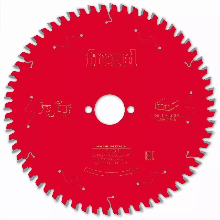 Lame Pour Scie Circulaire Portative FREUD - Ø210 2,8/1,8 AL30 Z60 TP 0° - F03FS09869 -FR15H001H 4 Lame Pour Scie Circulaire Portative FREUD - Ø210 2,8/1,8 AL30 Z60 TP 0° - F03FS09869 -FR15H001H – Image 2