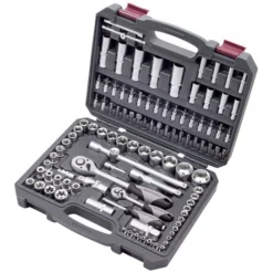 Coffret De Douilles Basic Line 1/2" 1/4" KRAFTWERK - 105 Pièces - 204.103.601